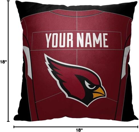 Northwest NFL Personalized Pillow, 18" x 18", Green Bay Packers-Colorblock in Saudi Arabia