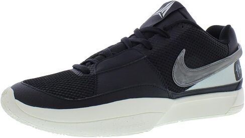 Nike Ja 1 Men's Sneakers, Black/Light Silver/Coconut Milk/Vivid Sulfur, Size 7 in Kuwait