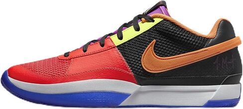 Nike Ja 1 Men's Sneakers, Black/Light Silver/Coconut Milk/Vivid Sulfur, Size 7 in Kuwait