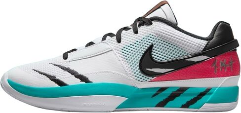 Nike Ja 1 Men's Sneakers, Black/Light Silver/Coconut Milk/Vivid Sulfur, Size 7 in Kuwait