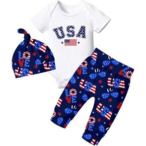 Fommy Newborn Baby Boy Clothes New to The Crew Letter Print Romper+ Pants+Hat 3PCS Outfit in Saudi Arabia