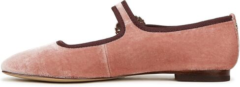 Sam Edelman Women's Michaela Mary Jane Flat, Pink Rosette, 7 in Saudi Arabia