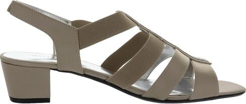 David Tate Womens Eve Rhinestone Block Heel Evening Sandals in Kuwait