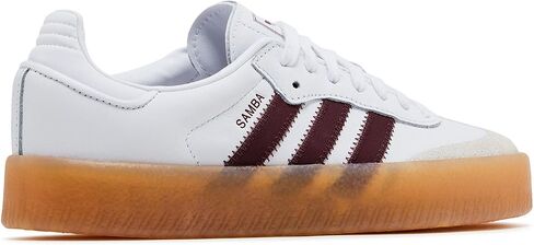 adidas Womens Sambae Sneakers, Cloud White/Legacy Teal/Wonder White, Size 6 in Saudi Arabia