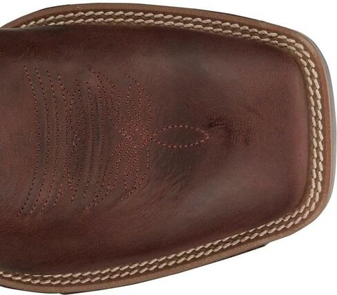 Justin Boot Company Men's Untamed Pickett Black 11In Black Goat Top Cowboy Boot in Saudi Arabia