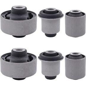 NewYall Front Lower Inner and Outer Suspension Control Arm Bushing Kit
