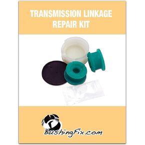 BushingFix DA1KIT Manual Transmission Shift Tensioner Rod Bushing Repair Kit, Shifter Cable Bushing Fits Select Fiat, Jeep, and Dodge Models, Manual Transmission Shift Cable Replacement Bushing