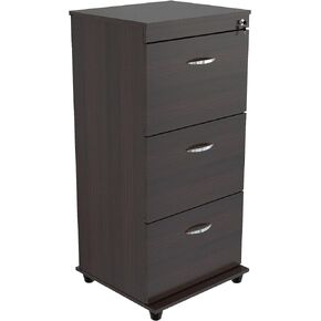 Inval America Espresso Wengue File Cabinet, Black in Kuwait