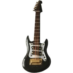 9 سنتيمتر أسود صغير باس الغيتار الديكور ديكور الغيتار دمية الغيتار (GE23B-9) in Kuwait