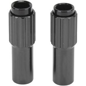 VBESTLIFE Bicycle Cable Adjusters, Bicycle Brake Cable Adjuster Screw Aluminum Alloy Bike Cable Adjuster Barrel for Road Mountain Bike(Black)