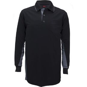 Adams USA MLB Style Long Sleeve Baseball Umpire Shirt - Sized for Chest Protector