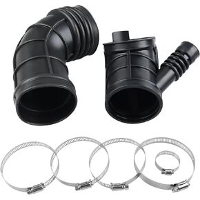 Intake Hose Tube Compatible with BMW E46 320i 325i 325xi 200-2005, 325Ci 2000-2006, 328i 323i 1999-2000 323C; BMW E36 Z3 1997-2000, Replacement for 13541435627 13541705209 696-059 696-061-2PCS