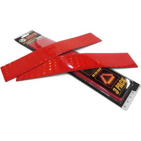 Be Smart Get Prepared Magnetic Reflector (3-Pack). Install The Magnet to Any Metal on The Front, Side or Rear of Your Vehicle