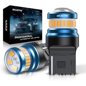 MAXGTRS 12V/24V BA15S LED Bulbs 6000K Xenon White 7506 P21W R5W R10W 1156 67 89 97 631 5007 5008 LED Lamps Use for Car Reverse Backup Light DRL RV Interior Lamp Tail Light Turn Signals Brake Light