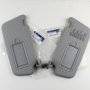 Genuine OEM 85210-1E020-QS & 85220-1E020-QS Sunvisor LH RH 2 pcs Set / 852101E020QS 852201E020QS for Hyundai Accent 2006-2010 in Saudi Arabia