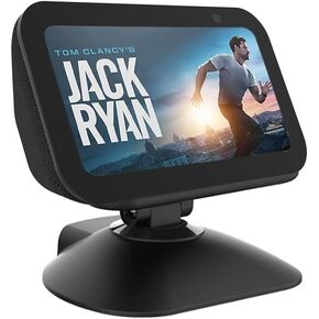 Adjustable Stand for Echo Show 5 (3rd Gen)， Tilt + Swivel Stand Multi Angle Rotation Magnetic Anti-Slip Base for Show 5,Rotatable All Around Compatible with Mobile Phones
