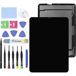 11" New Screen Replacement for iPad Pro 11 1st Gen A1980 A2013 A1934 A1979 (2018) LCD Display Touch Glass Screen Digitizer Panel Assembly Replacement Part with Tools