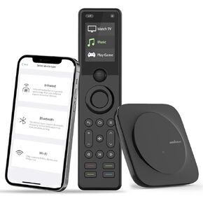 SofaBaton X1S Universal Remote with Hub, Universal Remote Control with One-Touch Activities, Customize SofaBaton APP, Compatible with 60+ Devices, Works with Alexa & Google Assistant, Raise to Wake