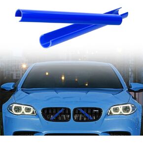 Blue Grill Stripes for BMW 1 3 4 5 7 Series Accessories F20 F21 F22 F30 F31 F35 G11 G12 G14 G30 G31 Kidney Grille Insert Trim Covers