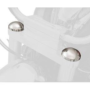 Show Chrome Accessories 55-128 Fork Cap Covers