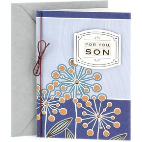 Hallmark Birthday Card for Son (Flowers) in Kuwait