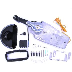 Outboard Single Remote Control Box 8M0059686 8M0060783 8M0041433 for Mercury Marine MerCruiser Quicksilver Boat Binnacle/Console Top Mount Console with 2ft Trim Harness
