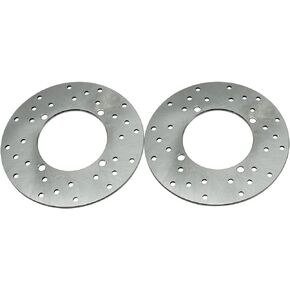 M MATI 2 PCS Rear Brake Disc Rotor for Polaris Sportsman Ranger RZR ACE 325 400 450 500 570 700 800 900 1000 Diesel EV ETX Brutus HDPTO GEM EM1400 M1400 Gas LSV Pro XD Hawkeye