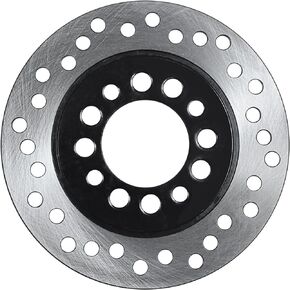 160mm 6.3" Rear Brake Disc Rotor Plate for 50cc 70cc 90cc 110cc 125cc Tao Tao Coolster Roketa Kazuma Baja BMS Jetmoto SUNL 4-Stroke Chinese Four Wheeler Quad Kids ATV Go Kart Parts Heavy duty