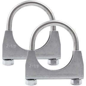 Stainless Steel U-Bolt Muffler/Exhaust Clamp Hanger (1.625")