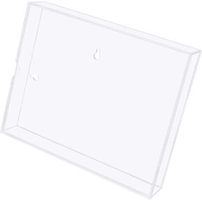 علبة عرض صندوق الظل الأكريليك - حافظة قابلة للتجميع بإطار صورة شفاف مقاس 8 × 10 بوصة يمكنك صنعها بنفسك in Kuwait