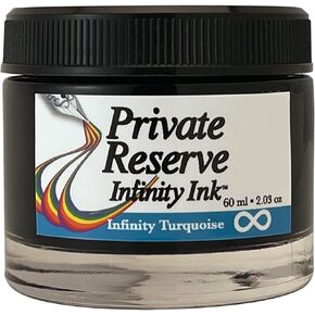 INFINITY - 60 ml Ink Bottle for Fountain Pen (Infinity Turquoise) ECO Formula (PR17055)