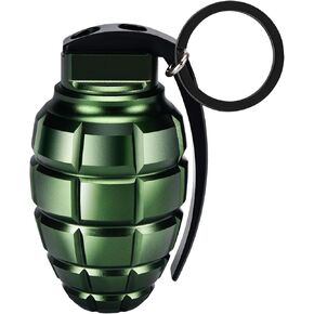 Keychain Pill Container Waterproof Portable Small Pill Case Durable Aluminum Travel Pill Box with Carabiner for Medication, Vitamins, Outdoor Use - Black