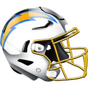 Fan Creations NFL San Diego Chargers Unisex Los Angeles Chargers Authentic Helmet, Team Color, 12 inch