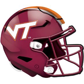 Fan Creations NCAA Virginia Tech Hokies Unisex Virginia Tech University Authentic Helmet, Team Color, 12 inch, (C1008-Virginia Tech)
