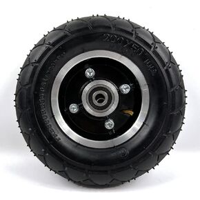 200x50 Electric Scooter Solid Wheel Or Air Wheel 8 Inch Scooter Wheel with Solid Tire Or Air Tire With tube Alloy Hub 8" Trolley Caster(Air Wheel) in Kuwait