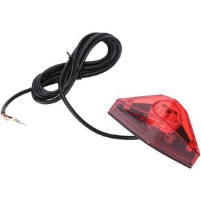 Bike Tail Light, Electric Bicycle Rear Light LED Bike Brake Lamp Safety Warning Warn Tail Light Portable Rear Taillight for Scooters E-Bikes