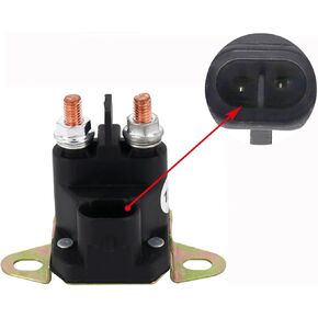 12V Solenoid Starter Relay Switch 7CM-1221-212-51 M008904-000 Compatible with Trombetta 2Pin