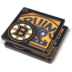 YouTheFan NHL 3D logo Series Coasters