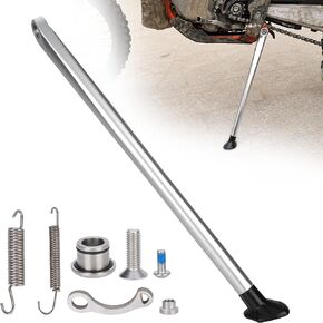 RUTU Orange CNC Dirt Bike Side Stand Kickstand,Surface Anodizing and Durable,Compatible with EXC 125 150 200 250 300 400 450 525 1998-2007 Replace Part Number:50303026100 or 50303023000