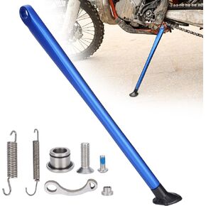 RUTU Orange CNC Dirt Bike Side Stand Kickstand,Surface Anodizing and Durable,Compatible with EXC 125 150 200 250 300 400 450 525 1998-2007 Replace Part Number:50303026100 or 50303023000