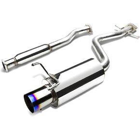 DNA MOTORING CBE-IS300-NRT Stainless Steel Cat Back Exhaust System [Compatible with 01-05 IS300 Altezza XE10]