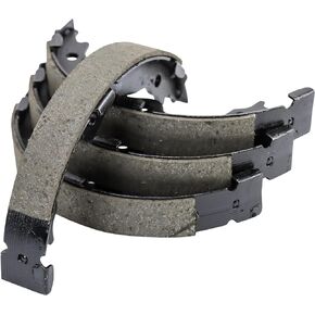TRQ Rear Parking Brake Shoe Set Compatible with 2011-2016 Lexus LS460 LS600h
