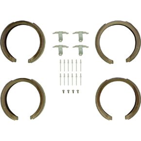 BOSCH BS882 Blue Parking Brake Shoe Set - Compatible With Select Daewoo Leganza, Nubira; Hyundai Sonata; Kia Cadenza, Optima, Sportage; Mitsubishi Diamante
