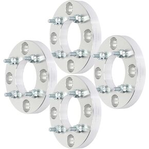 SCITOO 1 inch 4 lug Wheel Spacers 4x137 to 4x115 with 10x1.25 Studs Center Bore 85mm Wheel Adapters fits for 2009-2015 for Can-Am Renegade 800R 1988-2002 for Bayou 220 Wheel Spacers 4Pcs
