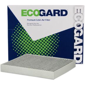 ECOGARD XC10463C Premium Cabin Air Filter with Activated Carbon Odor Eliminator Fits Volkswagen Jetta 2019-2021, Atlas 2018-2021, Tiguan 2019-2020, GTI 2015-2021, Golf 2015-2021