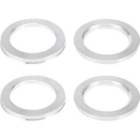 X AUTOHAUX 4pcs OD 108mm to ID 77.8mm Aluminium Alloy Car Hub Centric Rings Wheel Bore Center Spacer