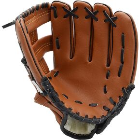 Baseball Glove Softball Glove Tee-Ball Glove 10.5"-12.5" for Kids Youth Adult Baseball Mitt Left Hand Glove, Right Hand Throw