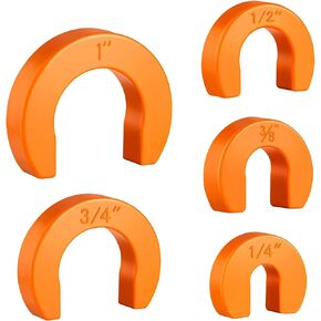 Disconnect Clips Slip Fitting Removal Tools Set of 5 Sizes 1/4", 3/8", 1/2", 3/4", 1" Fitting Slip Removal Tools