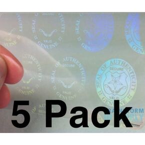Seal and Key ID Hologram Overlays - 5 Pack