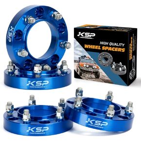 KSP 5x150mm Wheel Spacers for Sequoia 2008-2021 LX570 2008-2016, 1.25"(32mm) with 14x1.5 Studs Rim Spacers for 2007-2021 Tundra, 2009-2016 Land Cruiser, 4PCS Forged Hub Centric Tire Spacer